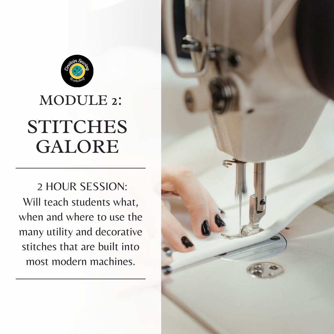 Module 2: Stitches Galore Class